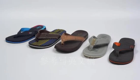 Chinelos de sandália vestíveis personalizados de alta qualidade SSD China preço baixo de fábrica