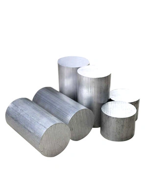 Varas de alumínio de alta pureza de venda imperdível 6063 6061 7075 podem ser cortadas barra redonda de vendas diretas da fábrica para material de construção em estoque