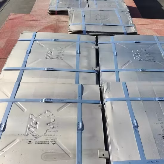 Folha de placa de níquel eletrolítico com 2 cm de espessura, cátodo de níquel para revestimento de níquel